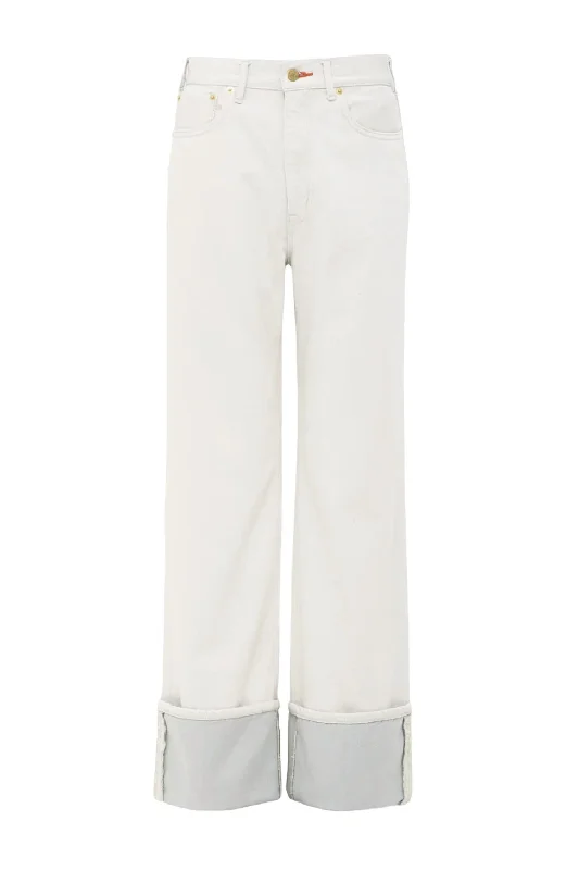 Women's Carnelian Jean In Chalk