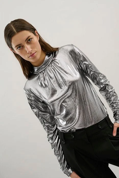 Karen By Simonsen Regitze Top in Silver