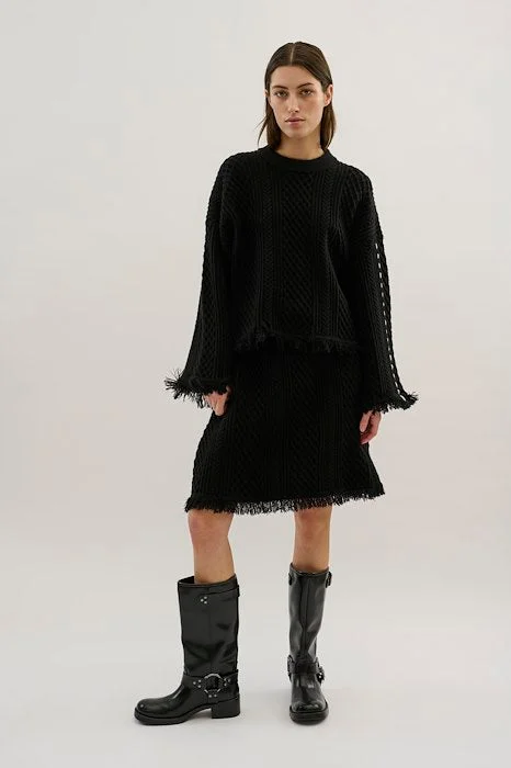 Karen By Simonsen Rollana Knit in Black