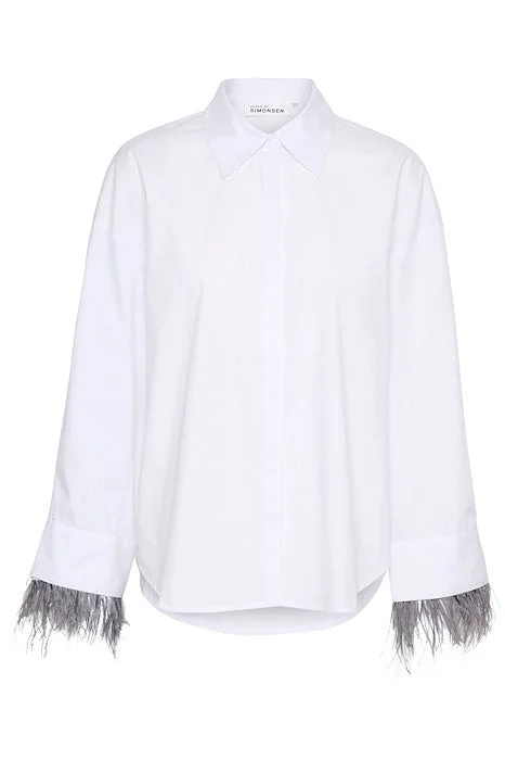 Karen By Simonsen Roysin Shirt in Bright White