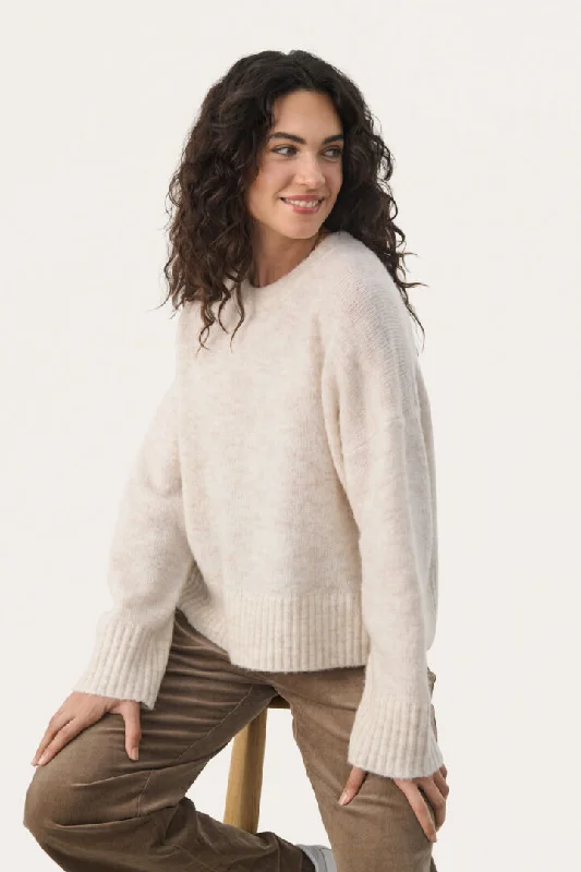 Part Two Lulya Pullover in Birch Melange