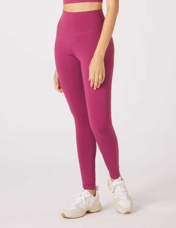 High Waist Pure Legging: Rouge