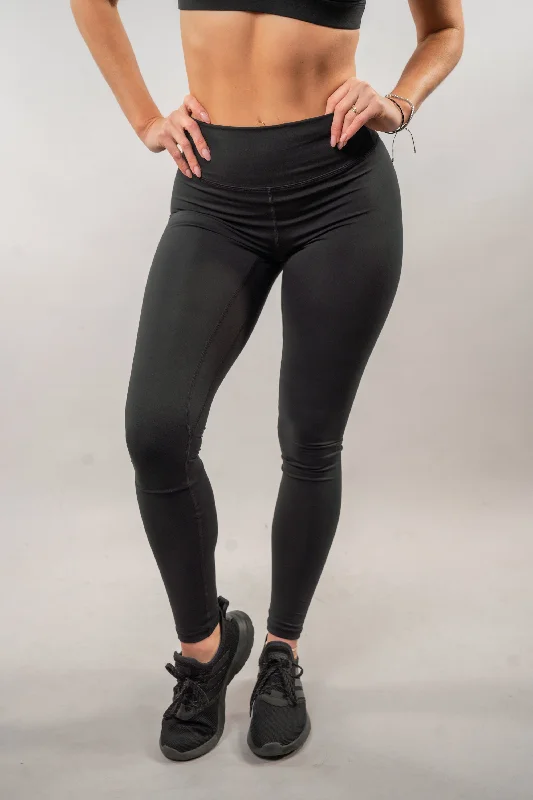 Tall 31" Effortless Classic Leggings- Black